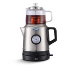 چای ساز روی هم کورس مدل CTM 1980-SS