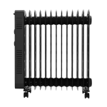 شوفاژبرقی 13پره هیتردار ایوولی مدل EVOH-13PTFB مشکی - تصویر 2