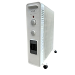 شوفاژبرقی 13پره هیتردار ایوولی مدل EVOH-13PTFW سفید - تصویر 2